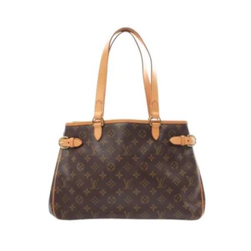 Pre-owned Canvas louis-vuitton-bags Louis Vuitton Vintage , Brown , Da...