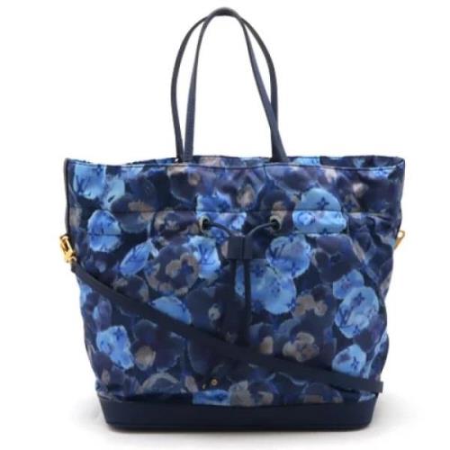 Pre-owned Nylon louis-vuitton-bags Louis Vuitton Vintage , Blue , Dame...