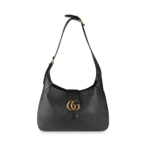 Pre-owned Leather crossbody-bags Gucci Vintage , Black , Dames