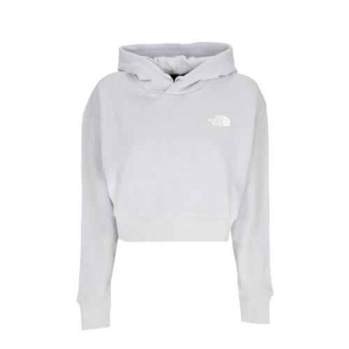 Trendy Cropped Hoodie Dusty Periwinkle The North Face , Gray , Dames