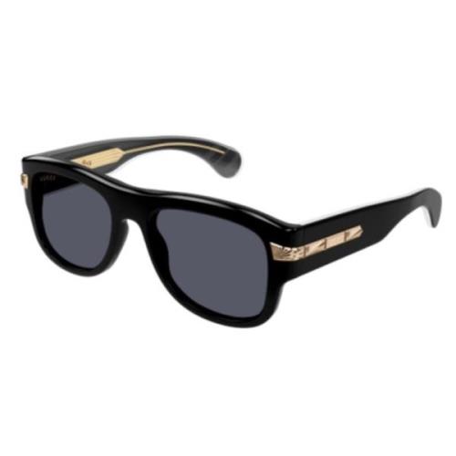 Stijlvolle zonnebril voor je look Gucci , Black , Unisex