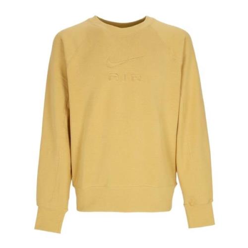 Lichtgewicht Crewneck Sweatshirt Air French Terry Nike , Yellow , Here...