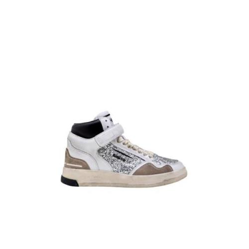 Glitter Zilver Tennisschoenen Ghoud , Gray , Dames