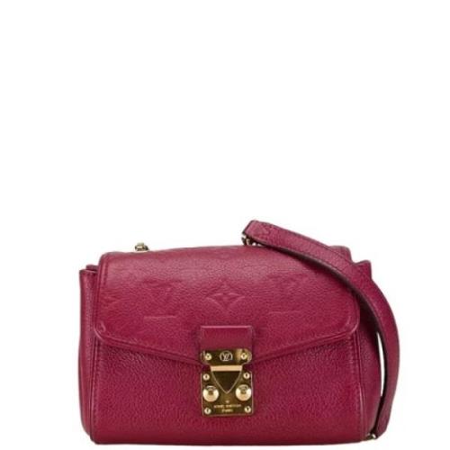 Pre-owned Leather louis-vuitton-bags Louis Vuitton Vintage , Purple , ...