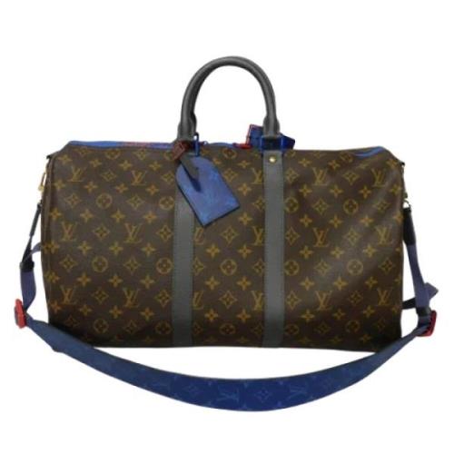 Pre-owned Canvas louis-vuitton-bags Louis Vuitton Vintage , Brown , Da...