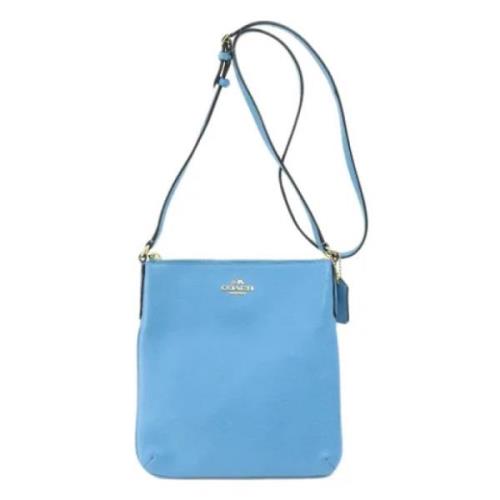 Pre-owned Canvas shoulder-bags Coach Pre-owned , Blue , Dames