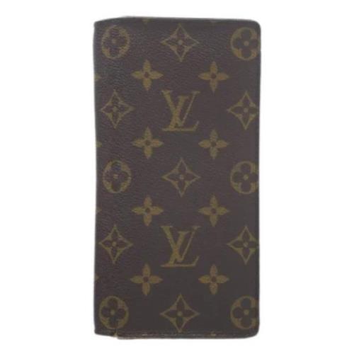 Pre-owned Fabric wallets Louis Vuitton Vintage , Brown , Dames