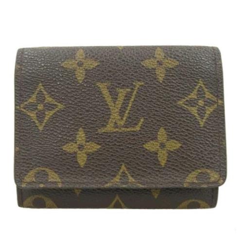 Pre-owned Fabric wallets Louis Vuitton Vintage , Brown , Dames