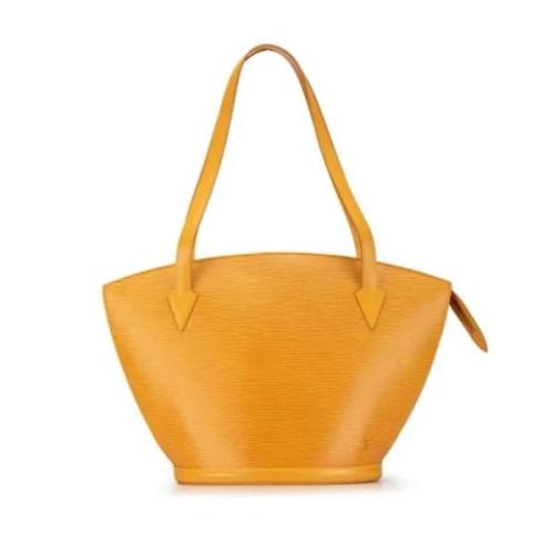 Pre-owned Leather louis-vuitton-bags Louis Vuitton Vintage , Yellow , ...