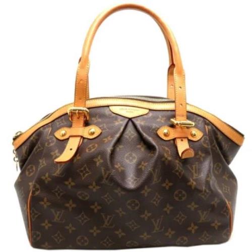 Pre-owned Fabric louis-vuitton-bags Louis Vuitton Vintage , Brown , Da...