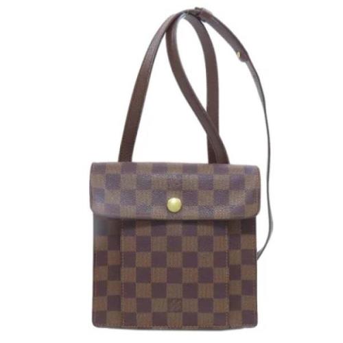 Pre-owned Canvas louis-vuitton-bags Louis Vuitton Vintage , Brown , Da...