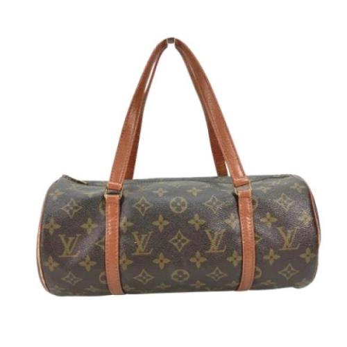 Pre-owned Fabric louis-vuitton-bags Louis Vuitton Vintage , Brown , Da...