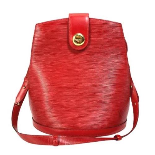 Pre-owned Leather louis-vuitton-bags Louis Vuitton Vintage , Red , Dam...