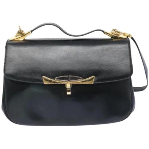 Pre-owned Leather dior-bags Dior Vintage , Black , Dames