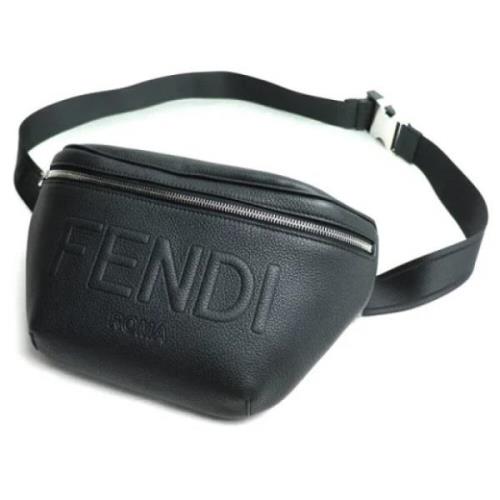 Pre-owned Fabric fendi-bags Fendi Vintage , Black , Dames