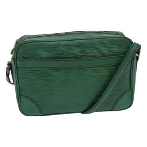 Pre-owned Leather louis-vuitton-bags Louis Vuitton Vintage , Green , D...