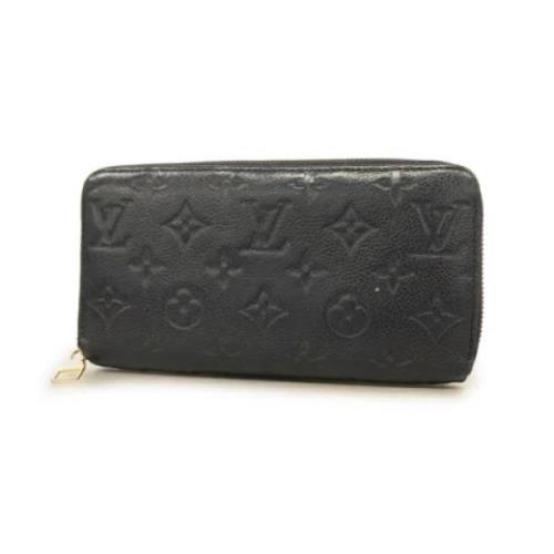 Pre-owned Fabric wallets Louis Vuitton Vintage , Black , Dames