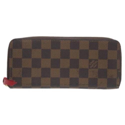 Pre-owned Fabric wallets Louis Vuitton Vintage , Brown , Dames