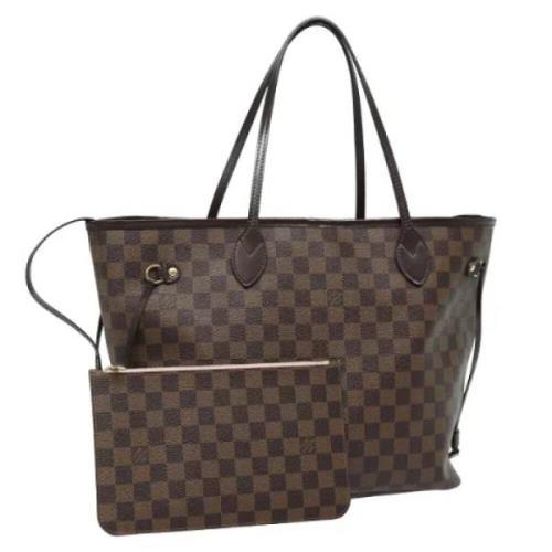 Pre-owned Canvas shoulder-bags Louis Vuitton Vintage , Brown , Dames