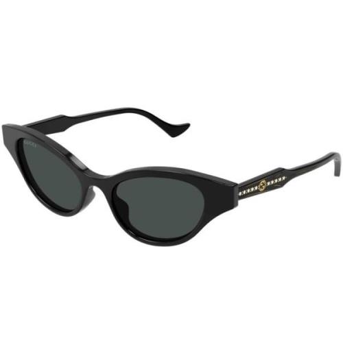 Stijlvolle zonnebril voor elke look Gucci , Black , Unisex