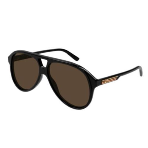 Stijlvolle zonnebril voor jouw look Gucci , Black , Unisex