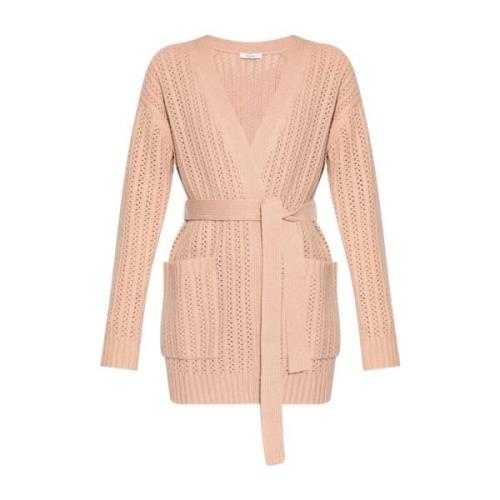 Poederroze Wol-Kasjmier Trui Max Mara , Pink , Dames