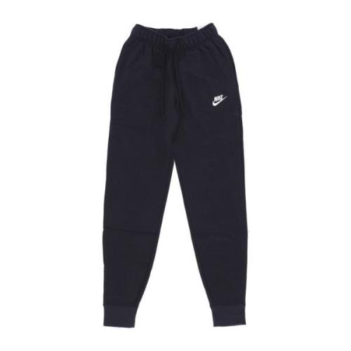 Dames Fleece Trainingsbroek Zwart/Wit Nike , Black , Dames