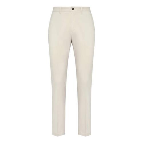 Tech Katoenen Broek Boggi Milano , Beige , Heren