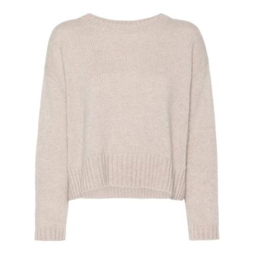 Alpaca Wolmix Gebreide Trui Herno , Beige , Dames