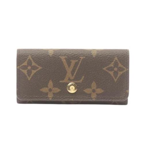 Pre-owned Plastic key-holders Louis Vuitton Vintage , Brown , Dames