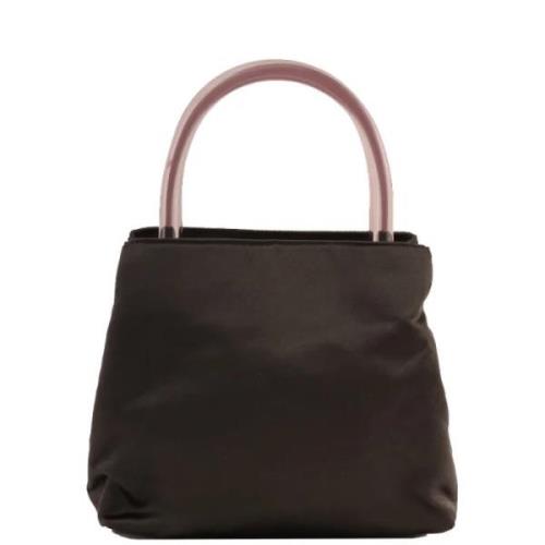 Pre-owned Nylon handbags Prada Vintage , Black , Dames