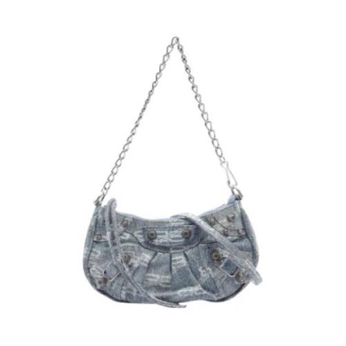 Pre-owned Fabric balenciaga-bags Balenciaga Vintage , Blue , Dames