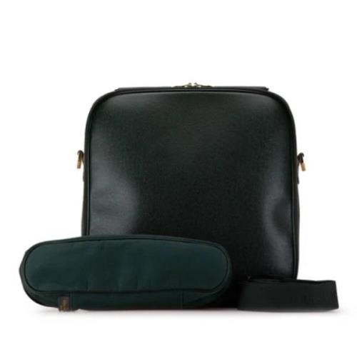 Pre-owned Leather louis-vuitton-bags Louis Vuitton Vintage , Green , H...