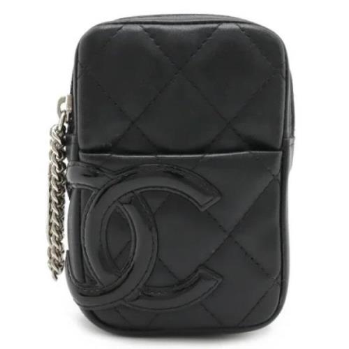 Pre-owned Leather home-office Chanel Vintage , Black , Unisex