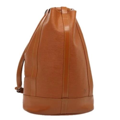 Pre-owned Leather louis-vuitton-bags Louis Vuitton Vintage , Brown , D...