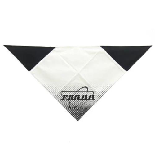 Pre-owned Cotton scarves Prada Vintage , Black , Dames