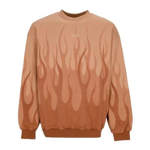 Vlammen Lichtgewicht Crewneck Sweatshirt Terracotta Vision OF Super , ...