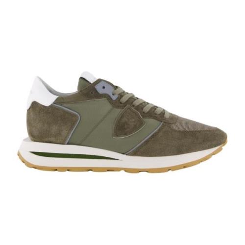 Tropez Haute Low Man Sneakers Philippe Model , Green , Heren