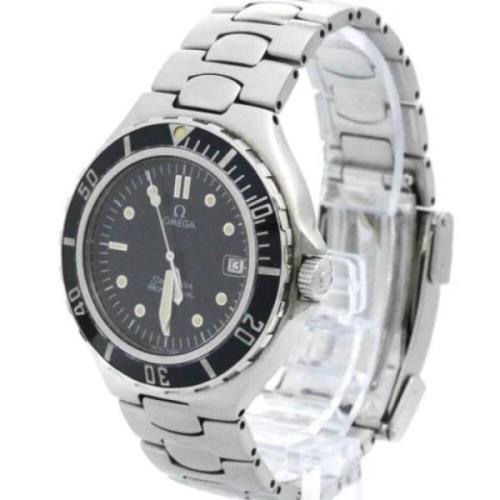 Pre-owned Stainless Steel watches Omega Vintage , Black , Heren