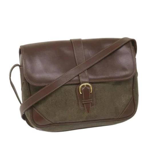 Pre-owned Canvas gucci-bags Gucci Vintage , Brown , Dames