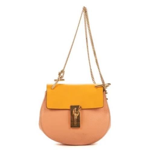 Pre-owned Leather shoulder-bags Chloé Pre-owned , Pink , Dames