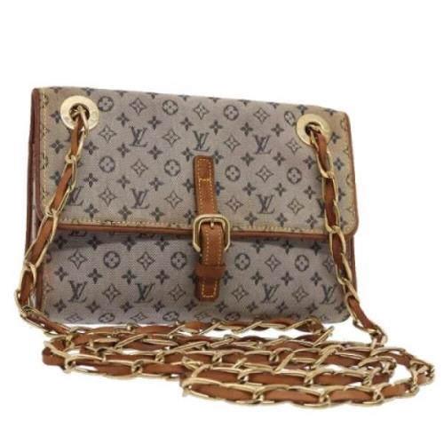 Pre-owned Canvas louis-vuitton-bags Louis Vuitton Vintage , Beige , Da...