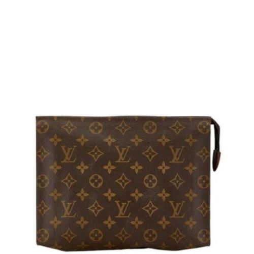 Pre-owned Leather louis-vuitton-bags Louis Vuitton Vintage , Brown , D...