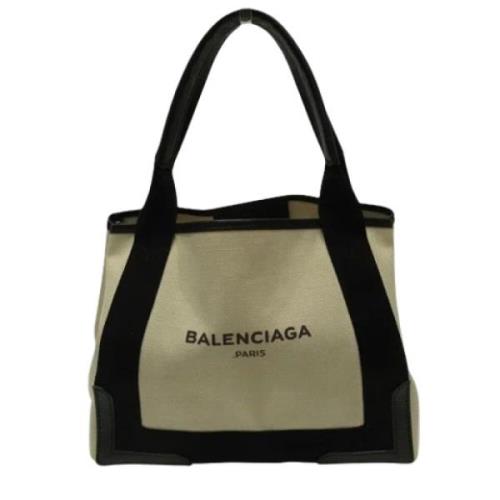 Pre-owned Canvas balenciaga-bags Balenciaga Vintage , White , Dames