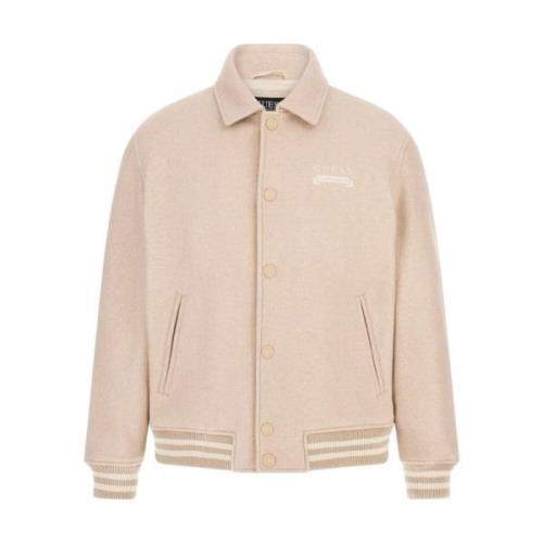 Stijlvolle Bomberjack voor Mannen Guess , Beige , Heren