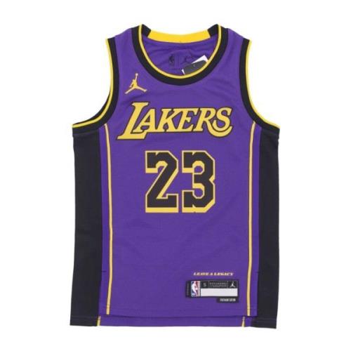 Lebron James NBA Statement Tank Top Jordan , Purple , Heren