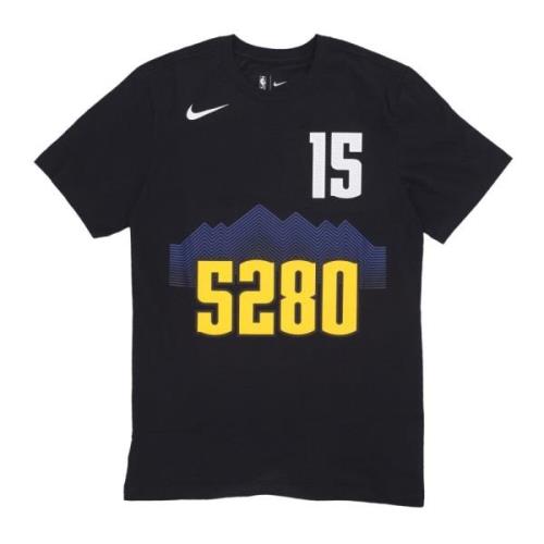 NBA City Edition Jokic Tee Nike , Black , Heren