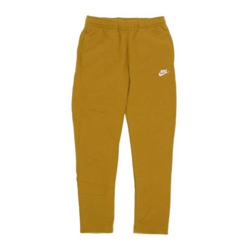 Heren Fleece Trainingsbroek Bronzine Nike , Brown , Heren