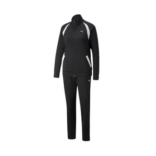 Stijlvolle Trainingsset voor Vrouwen Puma , Black , Dames