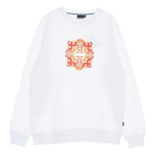 Witte Crewneck Sweatshirt met Maioliche Logo Dolly Noire , White , Her...